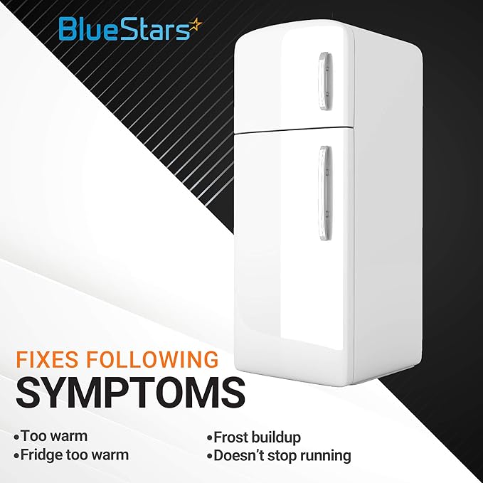 297216600 Refrigerator Defrost Thermostat Replacement Part by BlueStars - Compatible with Frigidaire & Kenmore Refrigerators/Freezers - Replaces 1483781 216731000 216872200 218673001 218673008