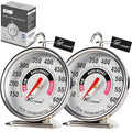 Oven Thermometer 150-600°F Pro Accurate Oven Temperature Gauge for Oven Easy Read, Food Thermometer Hang or Stand