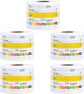 Restaurant Quality Shelf Life Food Rotation Labels Vinyl, 2” x 3” Self-Adhesive Removable Freezer Food Labels, Perfect for Reusable Containers, Easy to Remove, Food Safety Date Sticker (5 PCS)