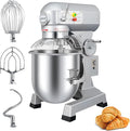 20 qt 1100W Commercial Food Mixer, Commercial mixer 3-Speed Adjustable Heavy Duty Stand Mixer with Stainless Steel Bowl for Bakery Pizzeria. (Stand)