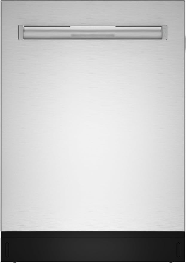 SHARP SDW6767HS Smart Dishwasher Works with Alexa. Includes LED Interior lights, Stainless Steel interior, Heated Dry with Fan Assist, Wash Zone cleans half load on either rack, Adjustable Third Rack