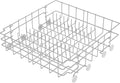 UPGRADED 808602302 Dishwasher Lower Dishrack for Frigidaire Kenmore Dishwasher Rack Replacement Parts with Wheel,808602302 154432602 Frigidaire Dishwasher Rack Parts 304 Stainless Steel Bottom Rack