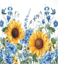 Dishwasher Magnet Cover, Sunflowers Magnet Sticker Fridge Panel Decal for Home Kitchen Decor, 23x26 in