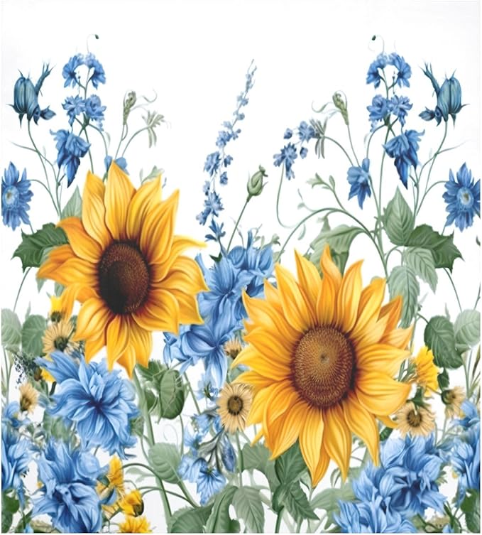 Dishwasher Magnet Cover, Sunflowers Magnet Sticker Fridge Panel Decal for Home Kitchen Decor, 23x26 in