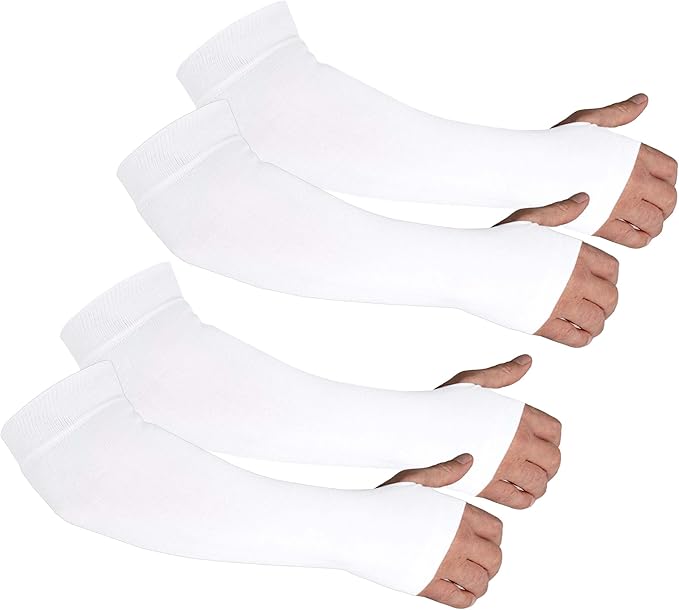 Arm Protector Sleeves for Elderly Thin Skin, Bruising, Sun Protection, Men, Women