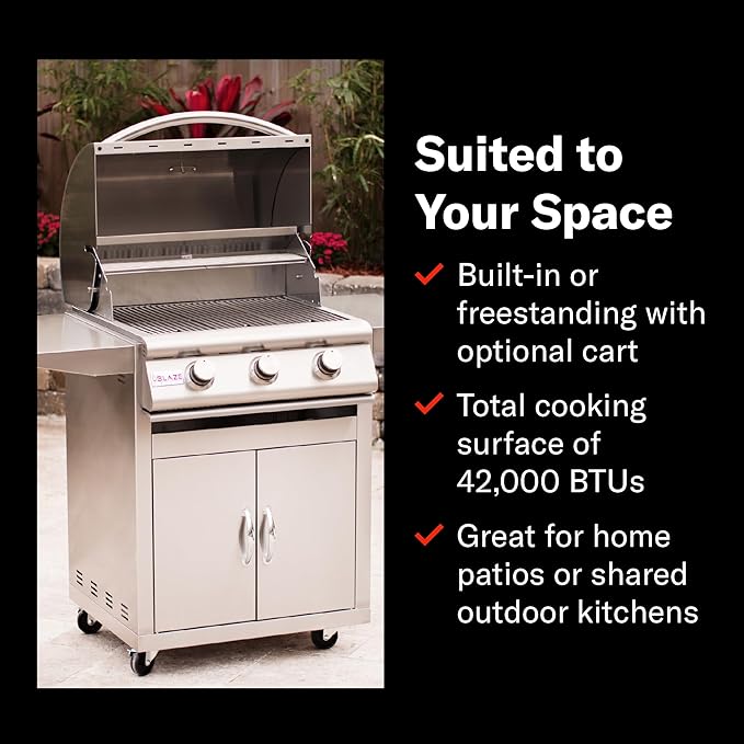 4 Burner Blaze Grill (32”) NAT GAS