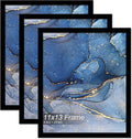 11x13 Picture Frame Set of 3, Black Frame for 11 x 13 Inch Picture Poster Photo, Light Weight and High Transparent 11 by 13 Frame for Wall - 3 Pack/Black/11 x13