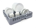 Peg Plate Rack for Commercial Dishwasher | Full Size Tray Rack | Polypropylene (Gray)