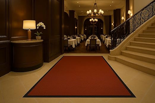 Guardian UG061014 Elite Guard Berber Indoor/Outdoor Floor Mat, 72" x 120", Chocolate