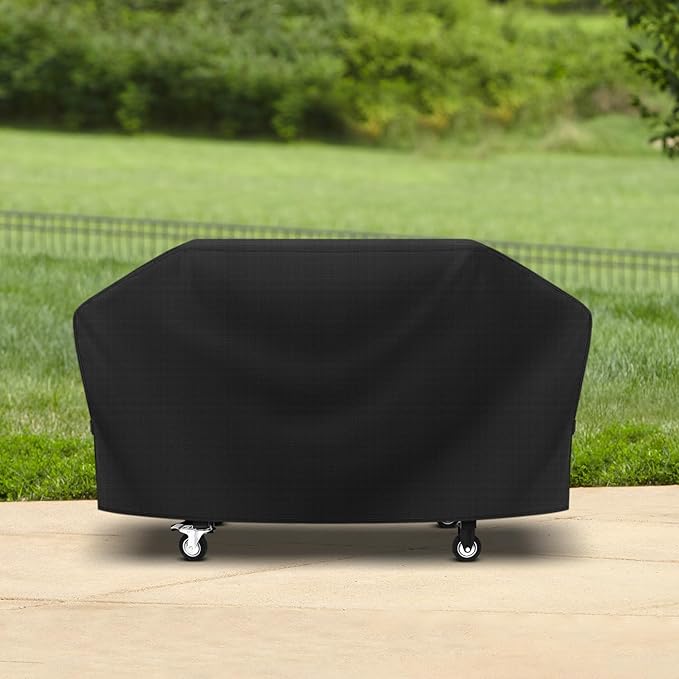 Unicook Griddle Cover for Blackstone 36 Inch 4 Burner Grill, Unique UV Resistant Waterproof Vinyl with Polyester Lining, Flat Top Gas Grill Cover for Pit Boss, Nexgrill, Camp Chef, Blue Rhino Razor