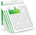 24x24x1 Air Filter 6 Pack, Durable MERV 8 Pleated Home HVAC AC Furnace Filters, Lightweight Compact Air Conditioner Filter Replacement