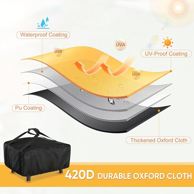 Pizza Oven Cover for Blackstone (Leggero) 2238 2379 5967,TwoPone Waterproof Pizza Oven Accessories Carry Cover for Outdoor