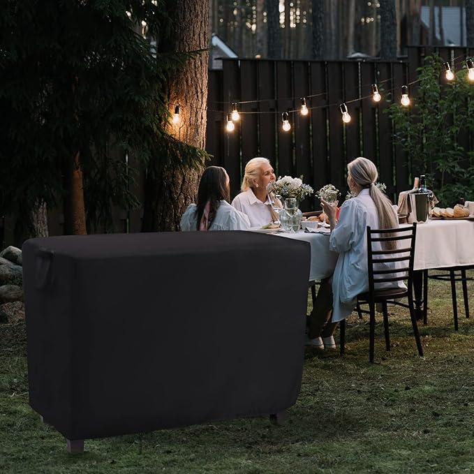 Patio Prep Table Cover for 52 Inch Keter Unity XL Portable Outdoor Table,Waterproof Outdoor Bar Table Covers,Outdoor Grill Cart Pizza Oven Table Cover