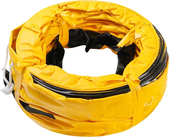 MOUNTO 25FT PVC Flexible Duct Hosing for Exhaust Fan (16inch)