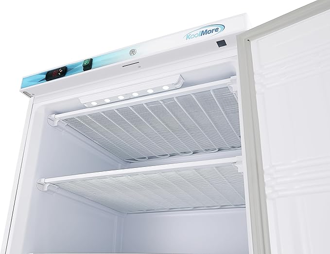 KoolMore 21 Cu. ft. Commercial Reach-in Freezer in White Manual Defrost (KM-FMD20WH)