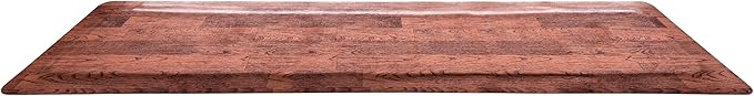 Rhino Mats, Softwoods Anti Fatigue Floor Mat, Commercial Grade Kitchen Mat, Standing Desk Mat, Office, Garage or Anywhere, Standing Comfort. (Oak, 3' x 8' x 1/2")