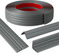 Wall Corner Protector & Edge Guard，Peel and Stick Wall Trim Moulding Inside & Outside Corner Molding Trim Caulk Strip, Self Adhesive Trim for Wall Edge,Ceiling,Countertop, 1.6” W x10’ L，Grey