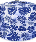 Flashideas Palm Leaves Pressure Cooker Cover for Women Insulated Rice Cooker Cover with Easy to Clean Lining Stain Resistant Dust Cover with Pockets for Instant Pot 6 Quart Appliance Cover