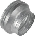 8" to 6" Inch Round Duct Reducer - Galvanized Steel Pipe Increaser - Coupling for Round Duct Ventilation Systems - Heating & Cooling, HVAC