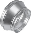 12.5" to 10" Inch Round Duct Reducer - Male Fit Galvanized Steel Pipe Increaser - Coupling for Round Duct Ventilation Systems - Heating & Cooling HVAC - Vent Pipe Adapter, Duct Connector