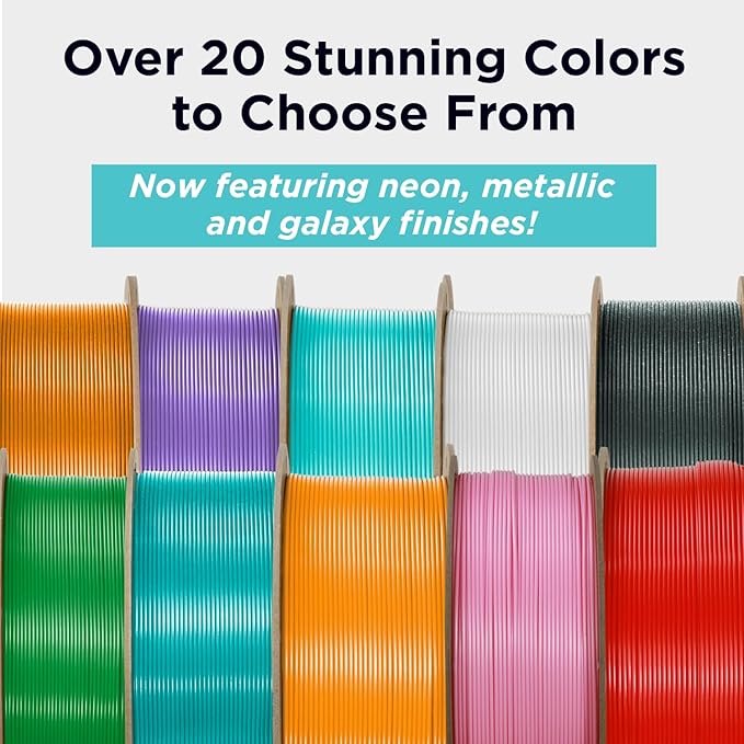 Polymaker ABS Filament 1.75mm Grey, 3kg 3D Printing Filament, PolyLite ABS 3D Printer Filament, Heat Resistant, Strong & Durable, Dimensional Accuracy +/- 0.03mm