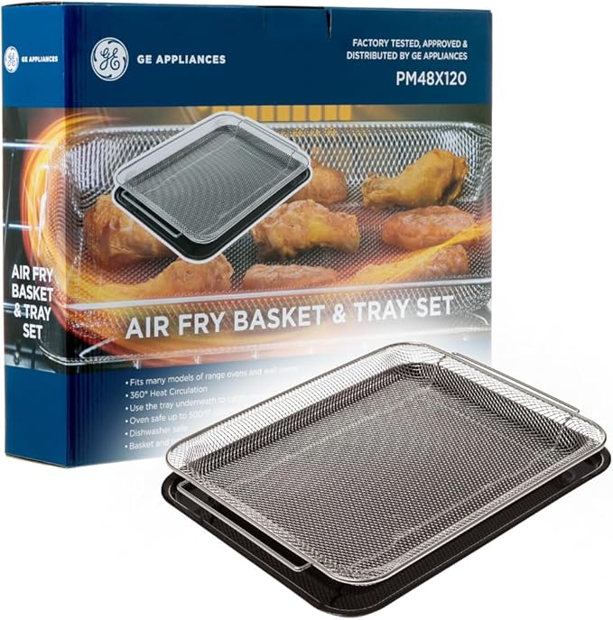 GE Appliances Air Fry Basket & Tray Set, PM48X120