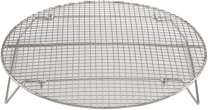 Winco Steamer Racks, 17.75-Inch,Nickel, Medium
