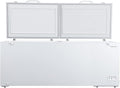 Hamilton Beach 25 Cu. Ft. Garage Ready Chest Freezer, White Deep Freezer, Adjustable Thermostat, Easy Defrost Drain, Double Door Lid, for Storage, Hunting, Large Family - 29"D x 79"W x 38"H