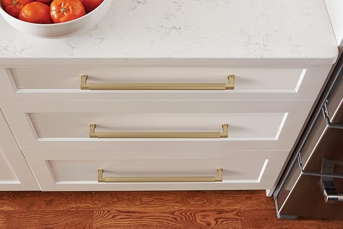 Amerock Ballard 12-5/8 inch (320mm) Center-to-Center Champagne Bronze Cabinet Pull, BP37649CZ