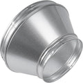 12.5" to 8" Inch Round Duct Reducer - Galvanized Steel Pipe Increaser - Coupling for Round Duct Ventilation Systems - Heating & Cooling, HVAC