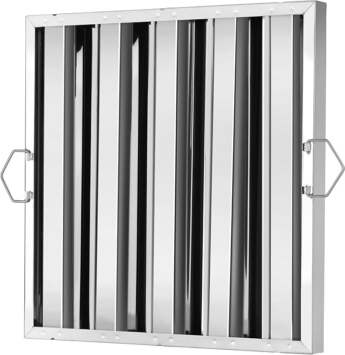 New Star Foodservice 54378 Stainless Steel Hood Filter 20" W x 20" H