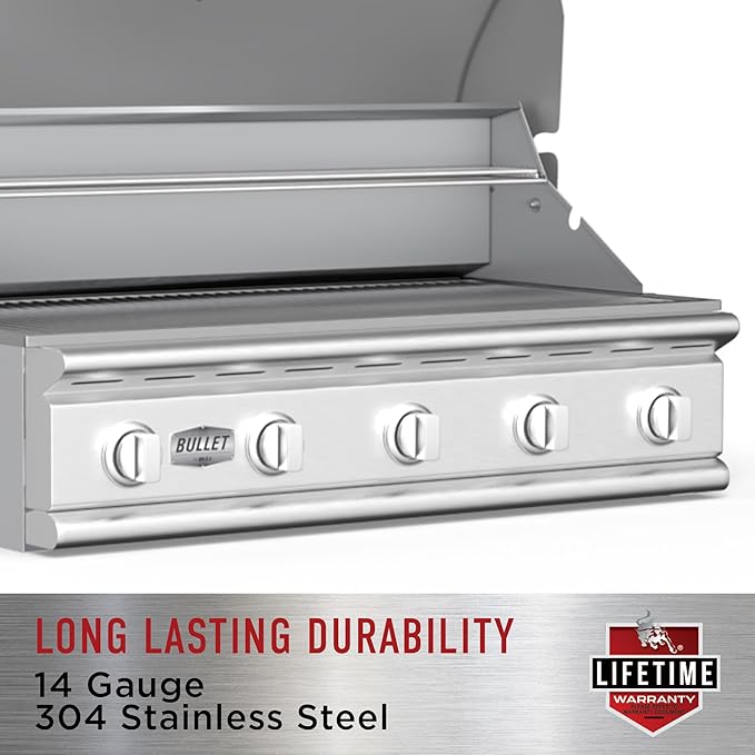 Bull Outlaw 30-Inch Built-In Grill (BG-26039), Natural Gas