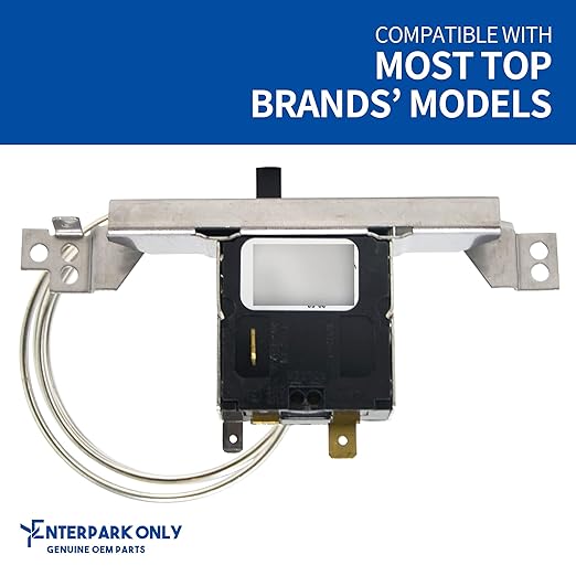 ENTERPARK New WP2315562 W11035627 Refrigerator Thermostat Cold Control Replacement Part for Whirlpool Replaces WP2315562 W11035627 W11088945 PS11740364 AP6007252