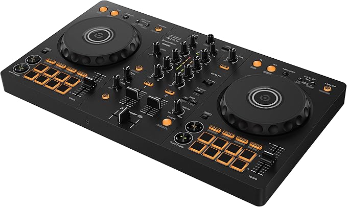 Pioneer DJ DDJ-FLX4 2-deck Rekordbox and Serato DJ Controller - Graphite