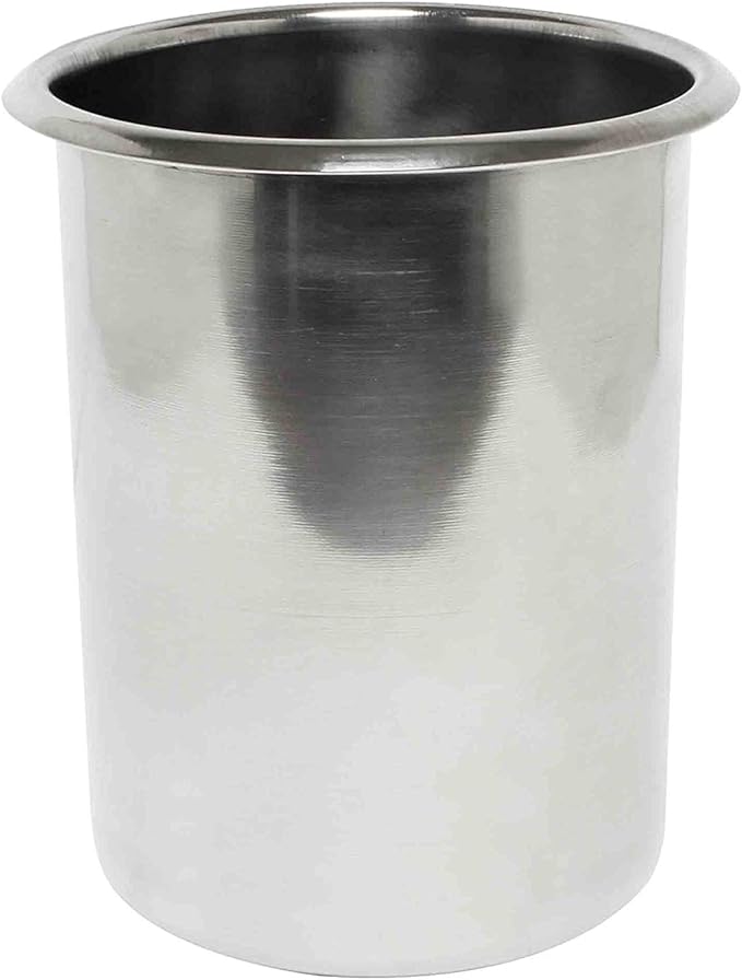 Thunder Group SLBM002 Bain Marie Pot 2 Quart Polished Exterior and Satin Interior