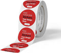 150 Roll Labels Personalized and Custom Design Stickers for Your Business Round Square Heart Star Die-Cut Any Shape and Size with Your Logo Text Image (Glossy Paper)
