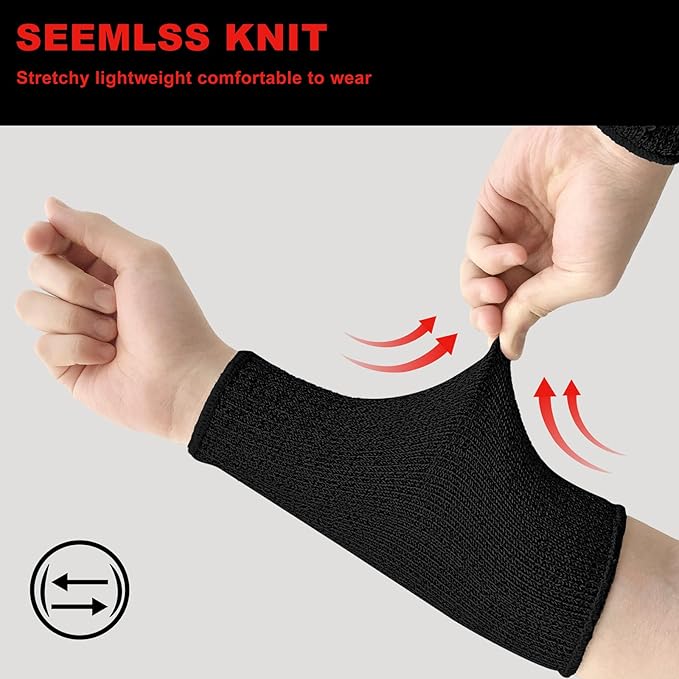 Evridwear Arm Protectors for Thin Skin and Bruising Cut Resistant Arm Sleeves Arm Guards Protective Sleeves for Men Women