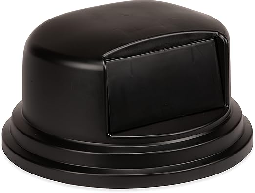 SPARTA Bronco Waste Container Trash Can Lid for Disposal, 44 To 55 Gallons, Black