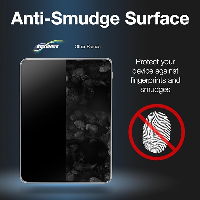 BoxWave Screen Protector Compatible with Revolution Cooking InstaGLO R90 Toaster - ClearTouch Anti-Glare ToughShield 9H (2-Pack), Anti-Glare 9H Tough Flexible Film Screen Protector