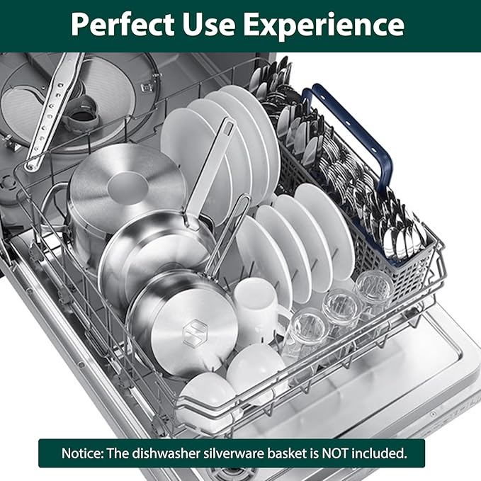 Upgraded DD82-01384A DD81-02295A Dishwasher Rack Replacement Parts for Samsung Dishwasher Lower Dish Rack 22.5'' D x 20.5'' W Basket Wheels Rollers DW80M2020US DW80R2031US Bottom Dishrack Assembly