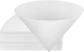 NACHLYNN 50pcs Fryer Oil Filter 4.5 Inch Cooking Oil Filter Non Woven Filter Cones Grease Filter Cones Kitchen Oil Filters Maple Syrup Filters Beeswax Filters for Restaurant Kitchen Cafe Hotel