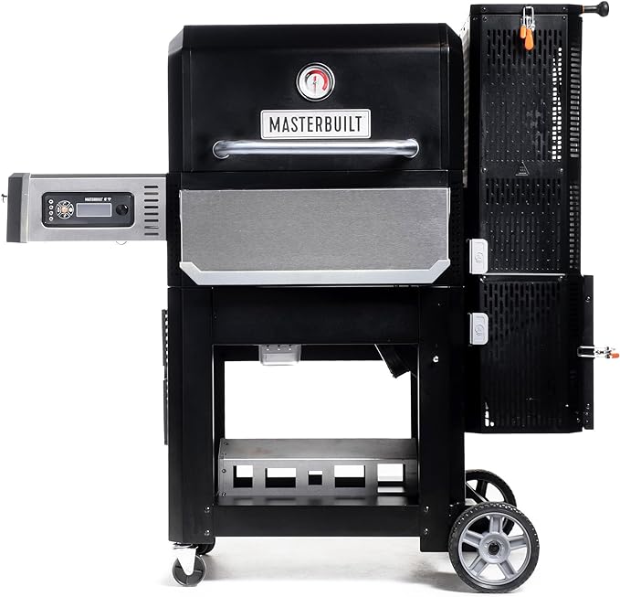 Masterbuilt® Gravity Series® 800 Digital Charcoal Grill, Griddle and Smoker with Digital Control, App Connectivity and 800 Cooking Square Inches in Black, Model MB20040221