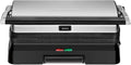 Cuisinart 6-in-1 Elite Griddler, Electric Grill, Griddle & Top Melt, 500°F Temperature Sear Function, LCD Screen, Dishwasher-Safe Cooking Plates, GR-300NAS, Stainless Steel