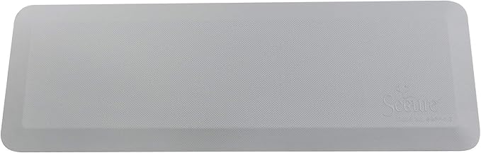 Secure FlatPad Bedside Fall Protection Safety Floor Mat with Beveled Edges - Elderly Seniors Handicap Injury Prevention and Caregiver Anti Fatigue Pad - Waterproof Non Slip Cover (70" x 24" x 1")