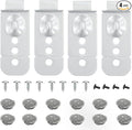 IWIWE DD98-01051C Dishwasher Installation Bracket Kit (4 Pack) – Compatible with Samsung Dishwasher Mounting Bracket DW80M/DW80R Series (DW80R9950US, DW80R9950UG, DW80R7061US)