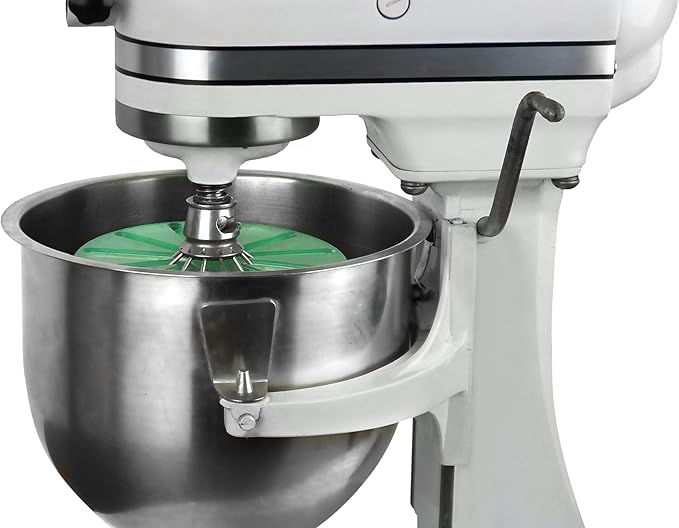 Whisk Wiper® PRO compatible with KitchenAid Bowl-Lift Stand Mixers - Mix Without The Mess - The Ultimate Stand Mixer Accessory - Only Compatible With 6-Wire Whisks (Aquamarine)