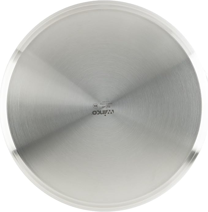 Winware SST-40 Stainless Steel 40 Quart Stock Pot with Cover