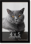 wallsthatspeak 4x5 Black Picture Frame for Puzzles Posters Photos or Artwork