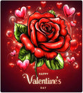 Valentine Day Flower Rose Dishwasher Magnet Cover Magnetic Dishwasher Decorative Cover Front Dishwasher Door Covers Reuseable Dishwasher Covers Decal for Kitchen Home Decorative