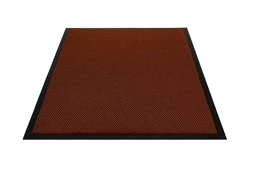 Guardian UG040814 Elite Guard Berber Indoor/Outdoor Floor Mat, 48" x 96", Chocolate